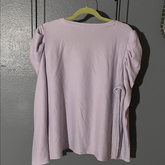 Nine West Lilac Long Sleeve Top - Picture 4 of 8